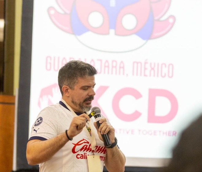 Jonathan at KCD México 2025